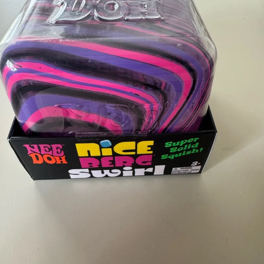 NeeDoh Nice Berg Swirl Super Solid Squish - BRAND NEW IN BOX - Picture 8 of 8